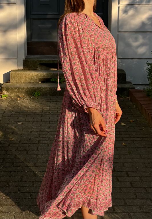 Robe courte pour enfants fleurs de cerisier